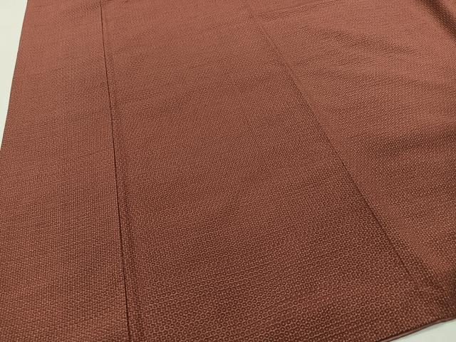 平和屋着物■上質な紬　80亀甲　総詰め　正絹　逸品　CABH3430ua