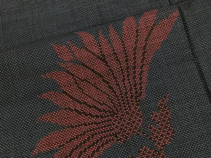 平和屋着物■本場大島紬　7マルキ　裏菊　正絹　逸品　未使用　CABH3439ua
