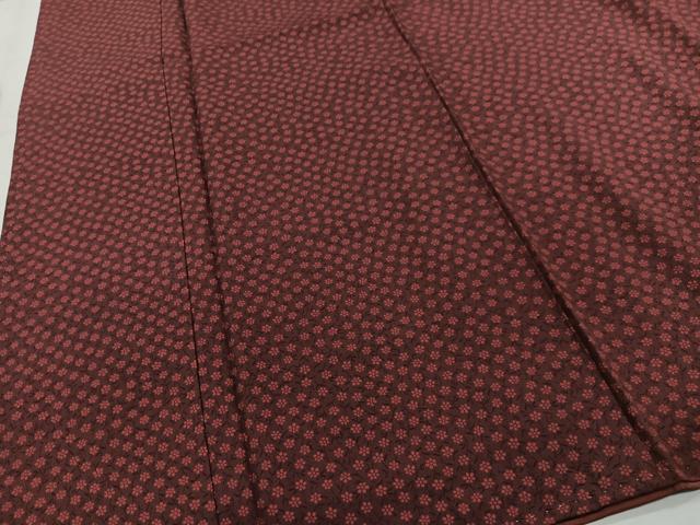 平和屋着物■上質な小紋　花尽くし　正絹　逸品　CABH3440ua
