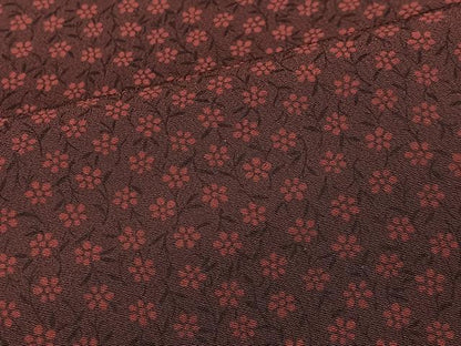 平和屋着物■上質な小紋　花尽くし　正絹　逸品　CABH3440ua