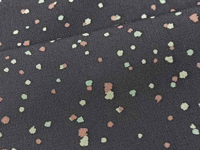 平和屋着物■上質な小紋　大小霰　正絹　逸品　CABH3442ua