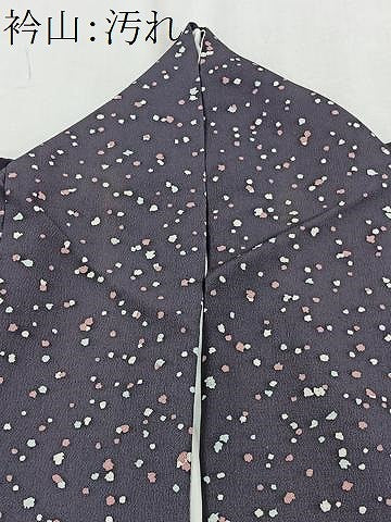平和屋着物■上質な小紋　大小霰　正絹　逸品　CABH3442ua