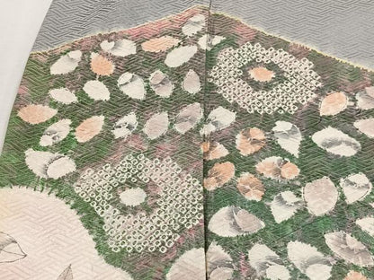 平和屋着物■訪問着　絞り　辻が花　正絹　逸品　CABH3457ua