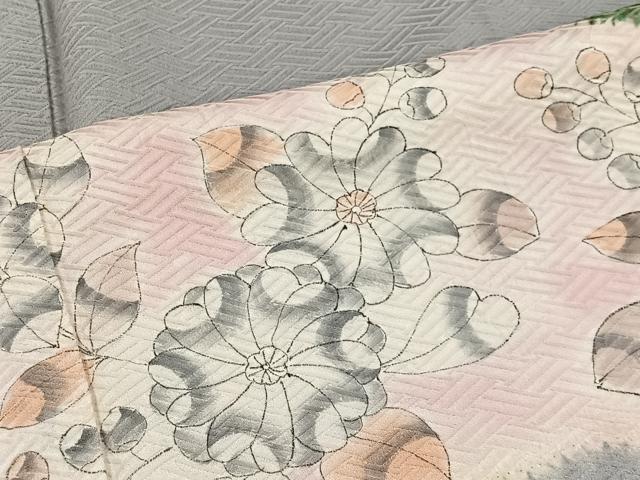 平和屋着物■訪問着　絞り　辻が花　正絹　逸品　CABH3457ua