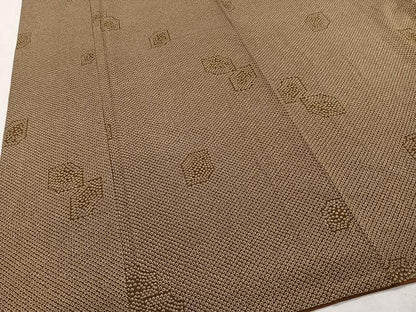 平和屋着物■上質な小紋　鹿の子文様　正絹　逸品　CABH3462ua