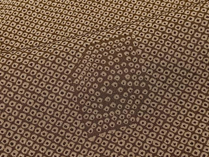 平和屋着物■上質な小紋　鹿の子文様　正絹　逸品　CABH3462ua