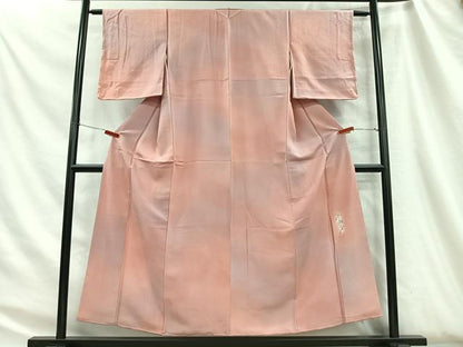 平和屋着物■染色作家　斉藤三才　小紋　暈し染め　正絹　逸品　未使用　CABH3467ua