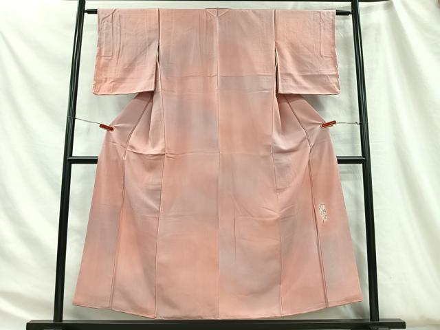 平和屋着物■染色作家　斉藤三才　小紋　暈し染め　正絹　逸品　未使用　CABH3467ua
