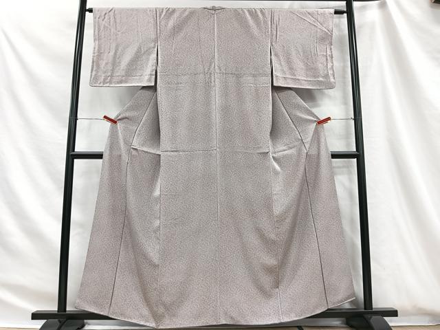 平和屋着物■上質な小紋　南天文　正絹　逸品　CABH3470ua