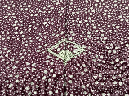 平和屋着物■江戸小紋　舞花文　正絹　逸品　CABH3472ua