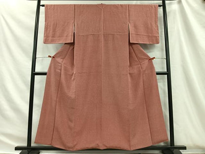 平和屋着物■江戸小紋　内田秀一作　大小霰　松坂屋扱い　正絹　逸品　CABH3474ua
