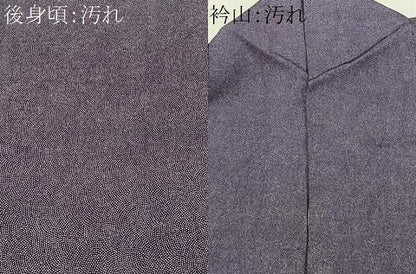 平和屋着物■江戸小紋　京野香泉作　鮫小紋柄　正絹　逸品　CABH3536ua