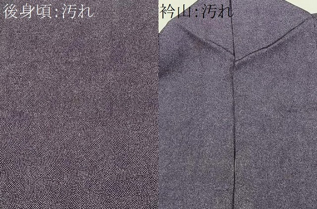 平和屋着物■江戸小紋　京野香泉作　鮫小紋柄　正絹　逸品　CABH3536ua