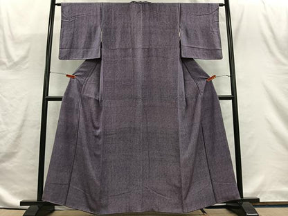 平和屋着物■江戸小紋　京野香泉作　鮫小紋柄　正絹　逸品　CABH3536ua