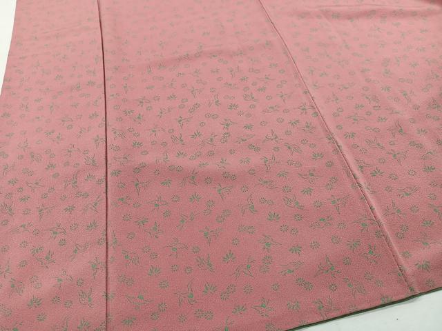 平和屋着物■上質な小紋　花鳥文　正絹　逸品　CABH3552ua