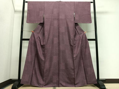 平和屋着物■江戸小紋　作家物　寄せ小紋柄　正絹　逸品　CABH3557ua