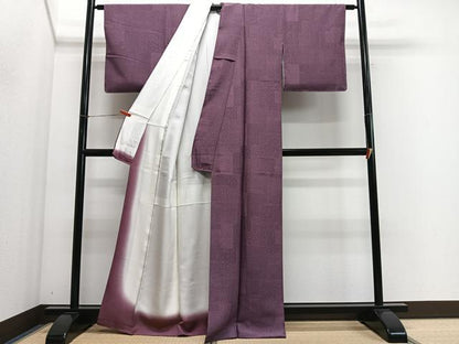 平和屋着物■江戸小紋　作家物　寄せ小紋柄　正絹　逸品　CABH3557ua