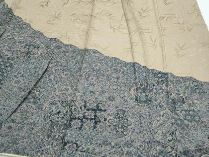 平和屋着物●訪問着　道長更紗花文　まるやま扱い　正絹　逸品　CABH3616th