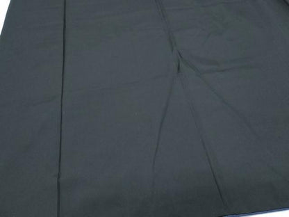平和屋着物●男性　黒紋付　正絹　逸品　CABH3637th