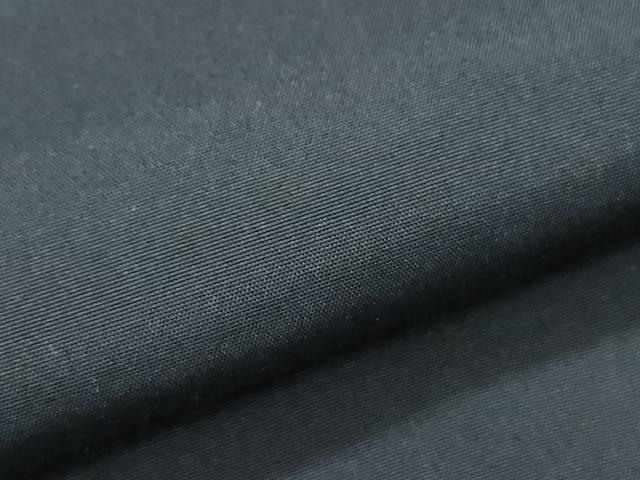 平和屋着物●男性　黒紋付　正絹　逸品　CABH3637th