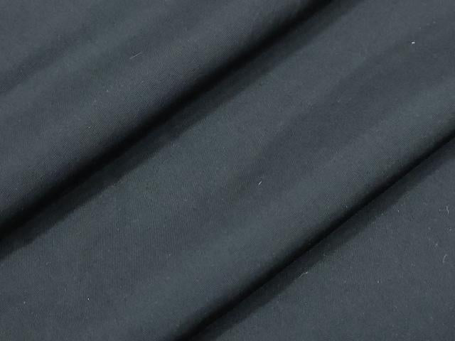 平和屋着物●男性　黒紋付　正絹　逸品　CABH3637th