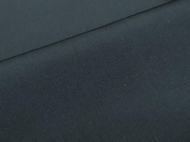 平和屋着物●男性　黒紋付　正絹　逸品　CABH3638th