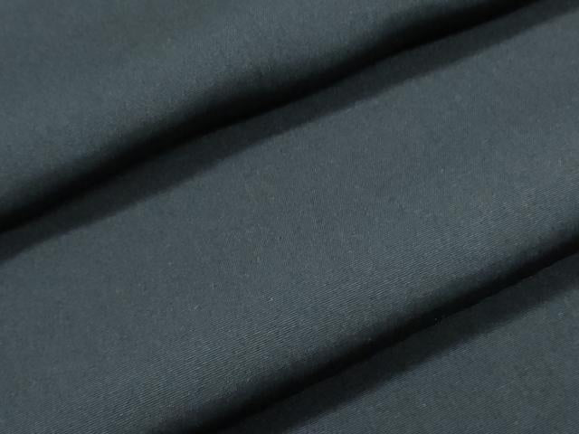 平和屋着物●男性　黒紋付　正絹　逸品　CABH3638th