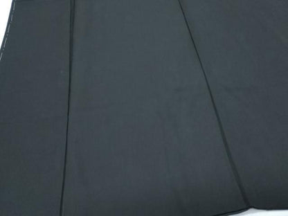 平和屋着物●男性　黒紋付　正絹　逸品　未使用　CABH3640th