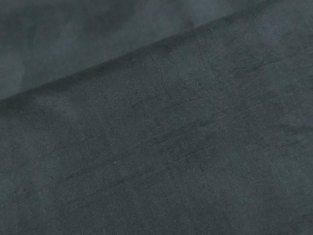 平和屋着物●男性　黒紋付　正絹　逸品　CABH3641th