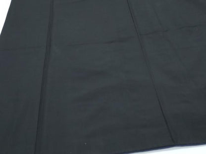 平和屋着物●男性　黒紋付　羽織セット　正絹　逸品　CABH3643th