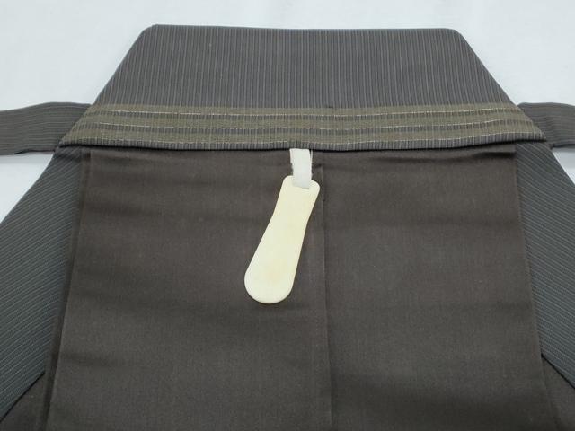 平和屋着物■男性　行灯袴　縞　正絹　逸品　CABH3647th