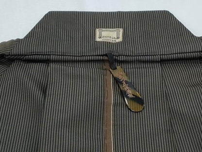 平和屋着物■男性　行灯袴　縞　正絹　逸品　CABH3649th