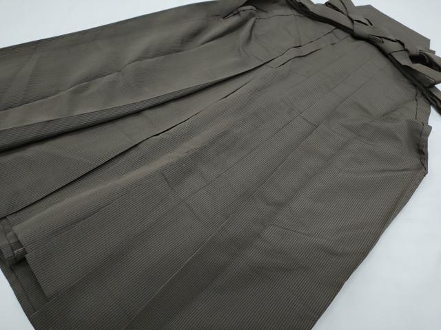 平和屋着物■男性　行灯袴　縞　正絹　逸品　CABH3650th