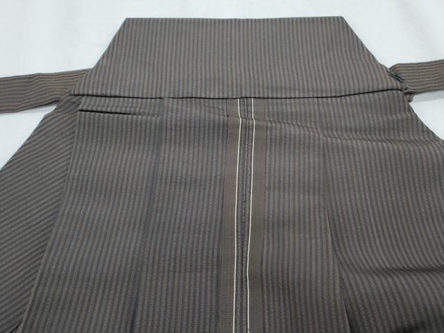 平和屋着物■男性　行灯袴　縞　正絹　逸品　CABH3653th