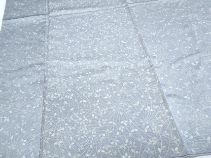 平和屋着物■上質な小紋　草葉文　正絹　逸品　CABH3656th