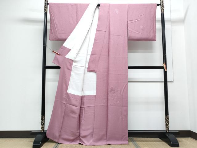平和屋着物■中国三大刺繍　スワトウ刺繍　無地絵羽訪問着　亀甲花文　正絹　逸品　CABH3658th
