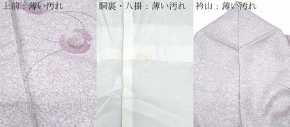 平和屋着物■上質な小紋　地紋起こし　鏡裏地紋　正絹　逸品　CABH3659th