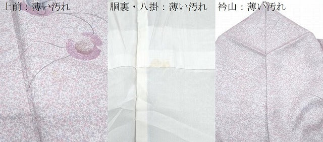 平和屋着物■上質な小紋　地紋起こし　鏡裏地紋　正絹　逸品　CABH3659th