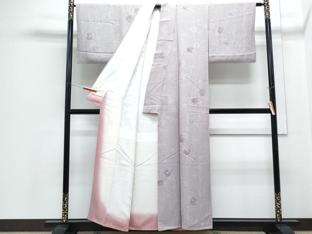 平和屋着物■上質な小紋　地紋起こし　鏡裏地紋　正絹　逸品　CABH3659th