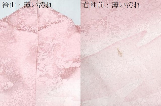 平和屋着物■上質な小紋　樹林地紋　暈し染め　正絹　逸品　CABH3660th