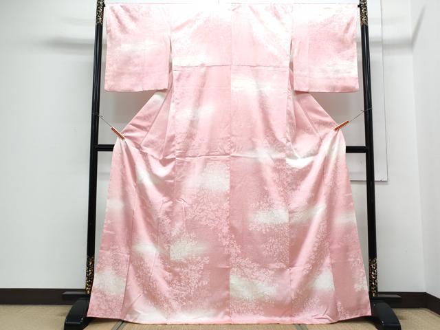 平和屋着物■上質な小紋　樹林地紋　暈し染め　正絹　逸品　CABH3660th