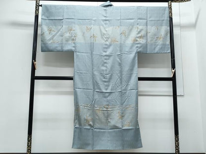 平和屋着物●男性　長襦袢　仮絵羽　隈取　正絹　逸品　未使用　CABH3669th