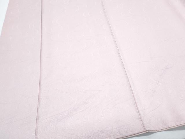 平和屋着物●上質な色無地　立涌地紋　虹色　正絹　逸品　CABH3671th