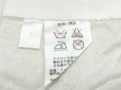 平和屋着物●訪問着　花筏文　金彩　正絹　逸品　CABH3672th