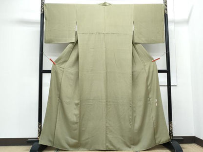 平和屋着物●東京染伝統工芸士　金田昇 　小紋　吉祥文　正絹　逸品　CABH3684th