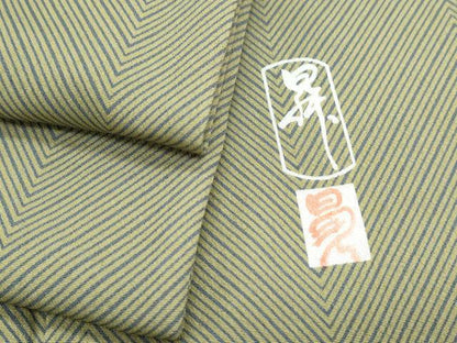 平和屋着物●東京染伝統工芸士　金田昇 　小紋　吉祥文　正絹　逸品　CABH3684th