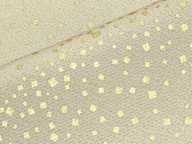 平和屋着物●人間国宝　福田喜三郎　訪問着　箔散らし　暈し染め　金彩　ロング丈　正絹　逸品　CABH3689th
