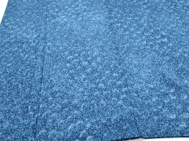 平和屋着物●上質な小紋　霞文　正絹　逸品　CABH3699th
