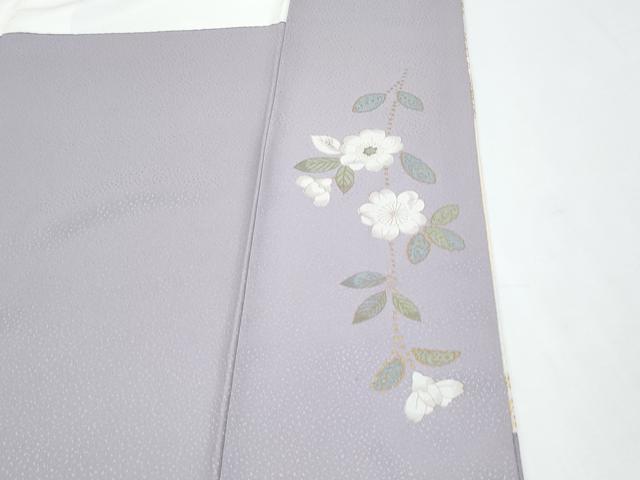 平和屋着物●訪問着　文箱花文　暈し染め　金彩　正絹　逸品　CABH3703th