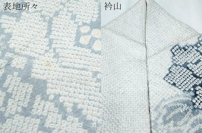 平和屋着物●豪華振袖　総絞り　扇面花文　正絹　逸品　CABH3729th